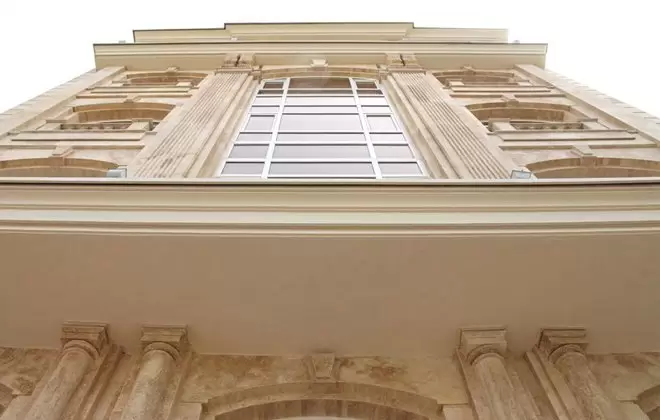 نمای ساختمان رومی