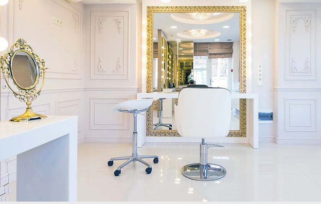 دکوراسیون آرایشگاه زنانه