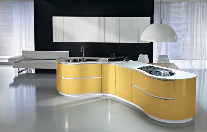 مدل کابینت آشپزخانه جزیره