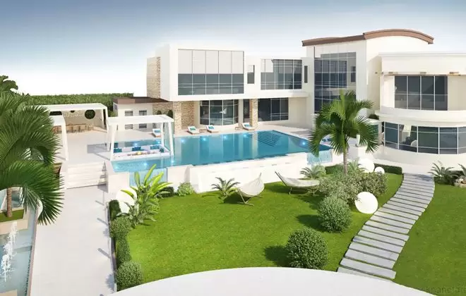 محوطه سازی حیاط ویلایی