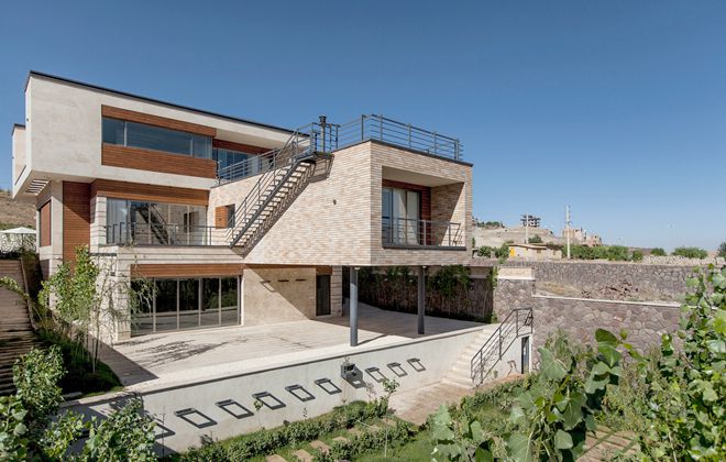 طراحی ویلای دوبلکس