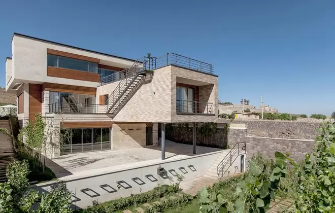 طراحی ویلای دوبلکس