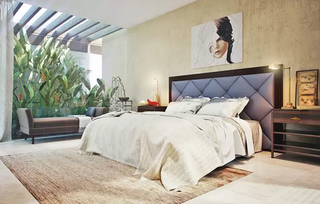 اتاق خواب ساده