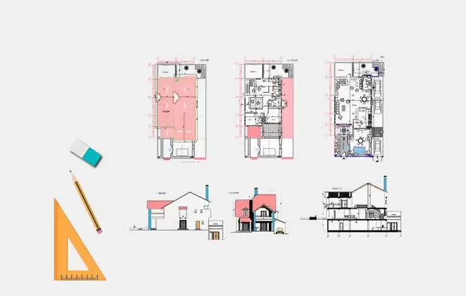 نقشه خانه دوبلکس