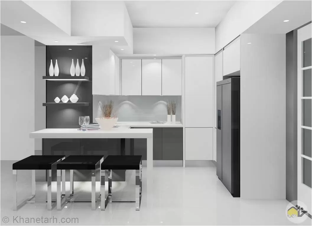 طراحی آشپزخانه کوچک