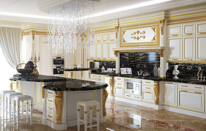 کابینت آشپزخانه کلاسیک