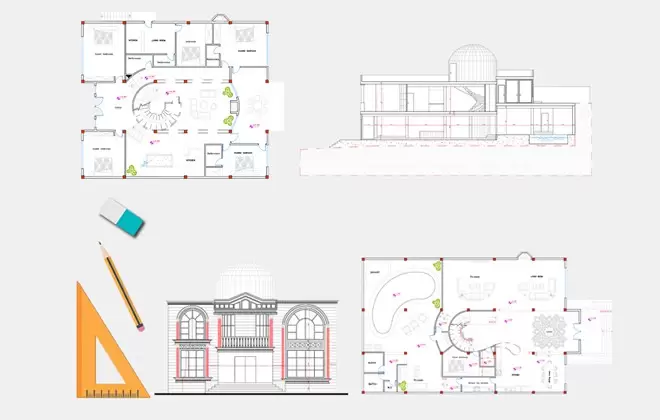 نقشه خانه دوبلکس