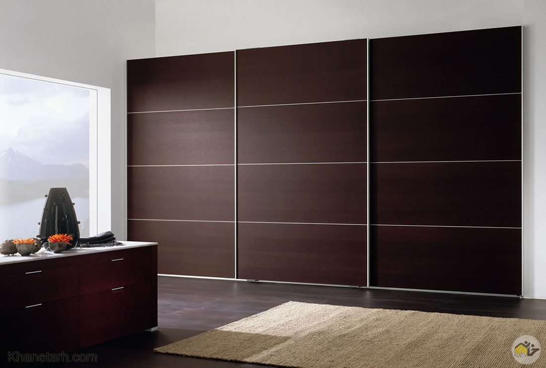 کمد دیواری ریلی انواع کمد دیواری