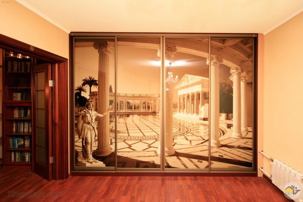 کمد ریلی جدید طرح کمد لباس