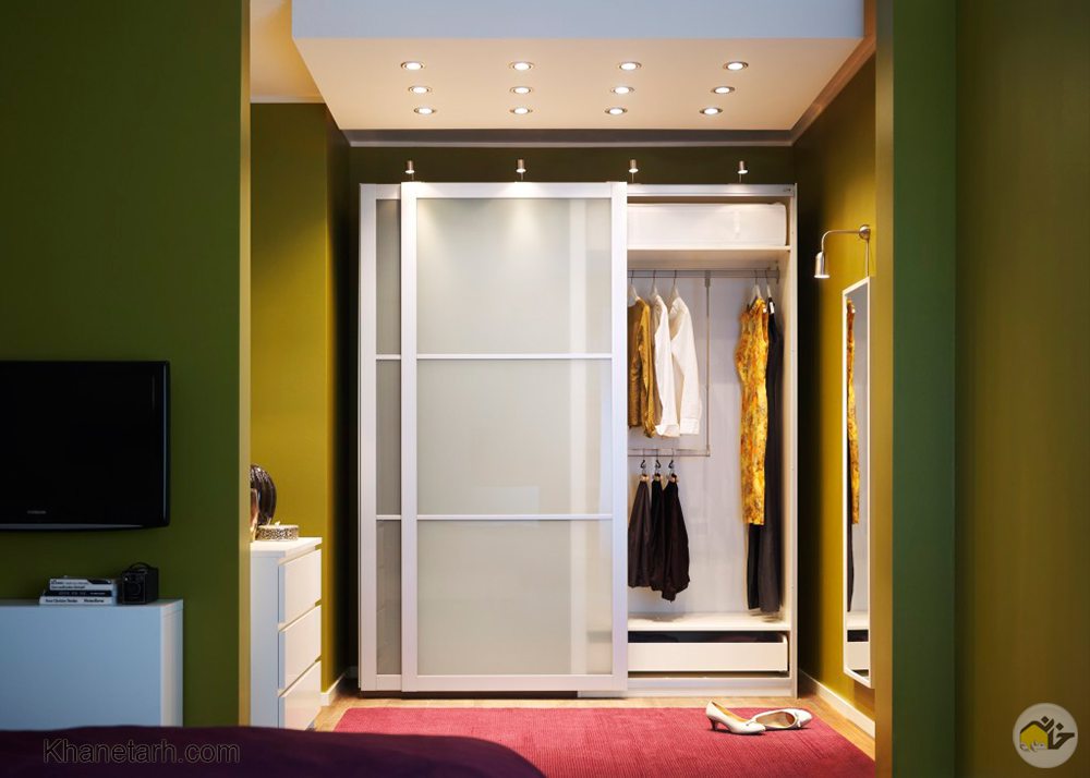 مدل کمد دیواری ریلی کمد ریلی