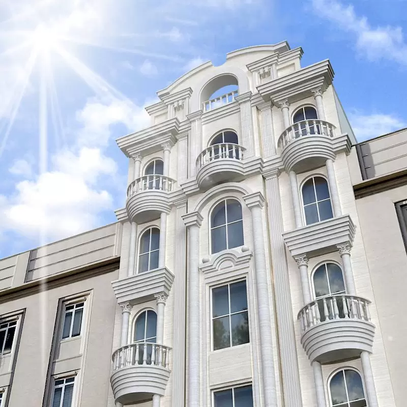 طراحی نمای ساختمان