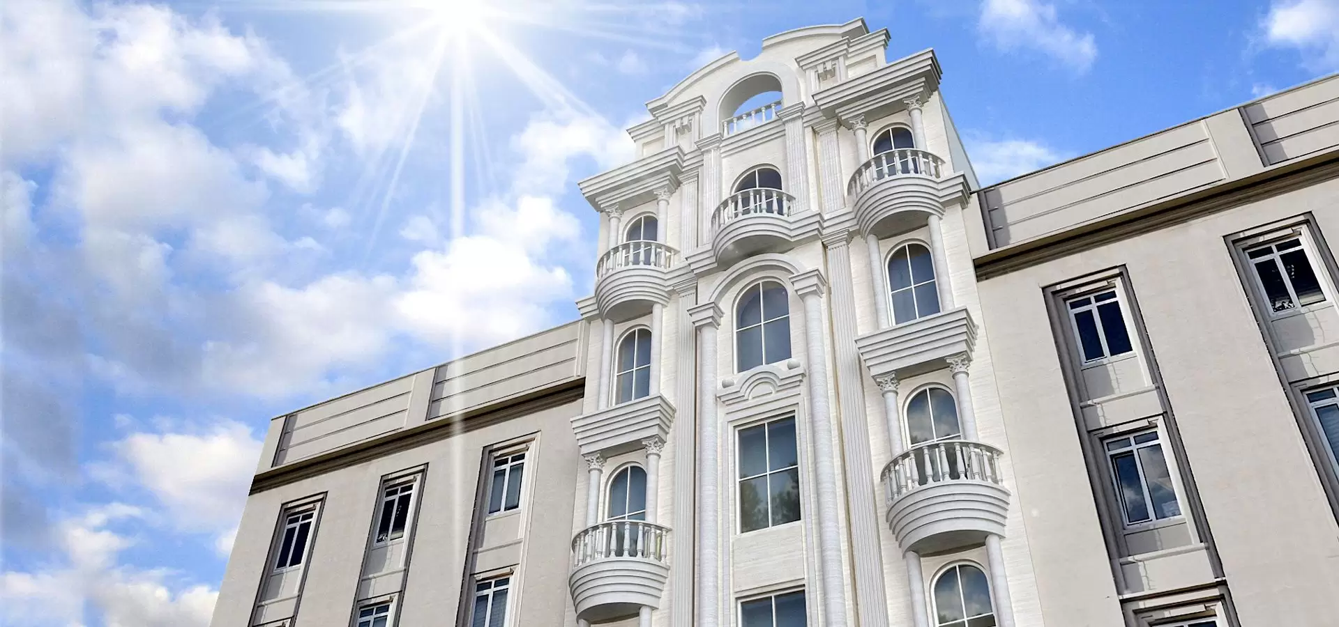 طراحی نمای ساختمان