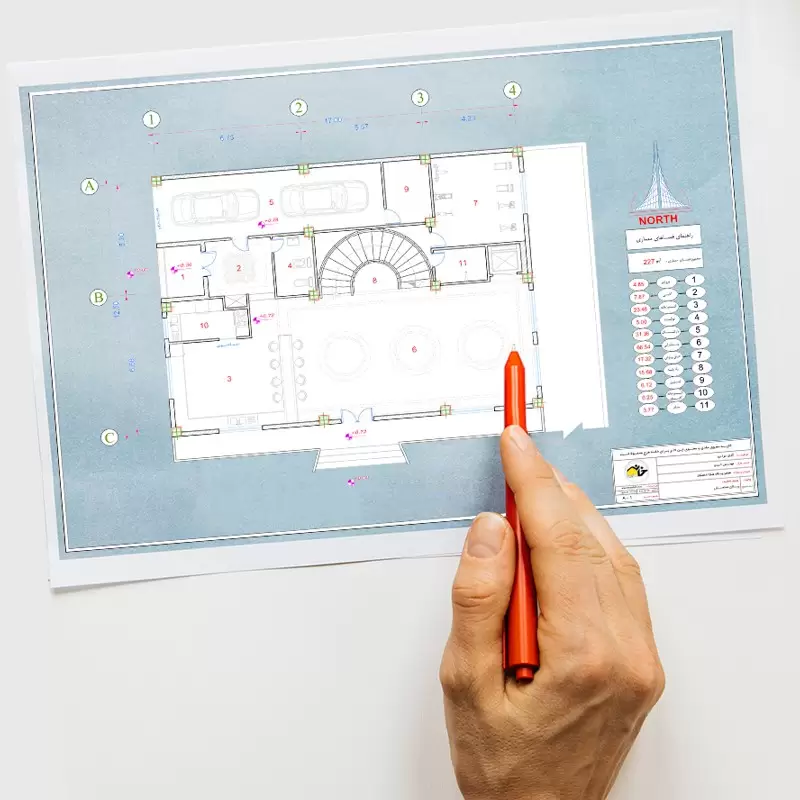 نقشه خانه دوبلکس