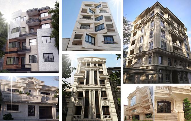 نمای ساختمان جنوبی