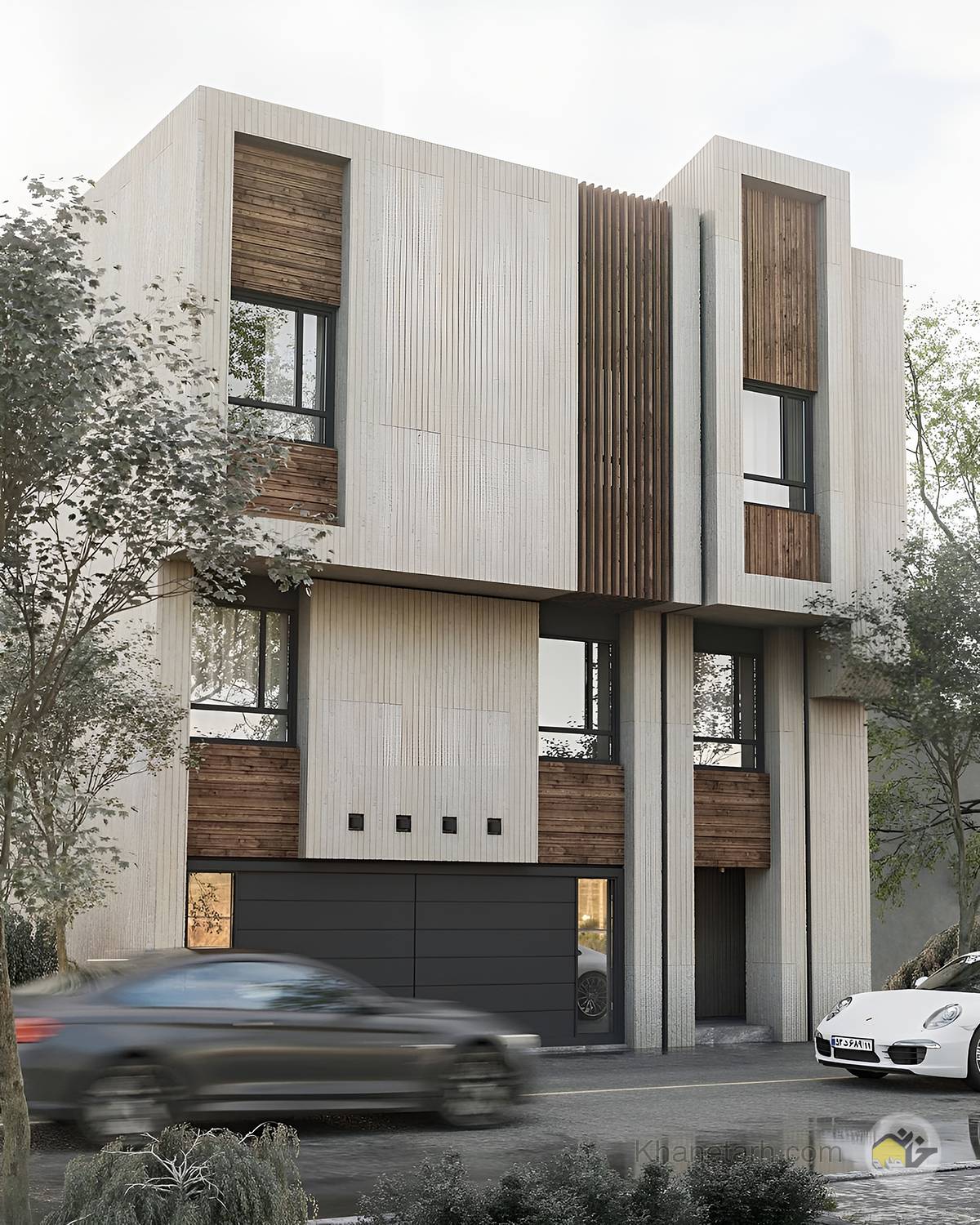 بهترین نمای مدرن | 33 نمای ویلا و نمای ساختمان برتر