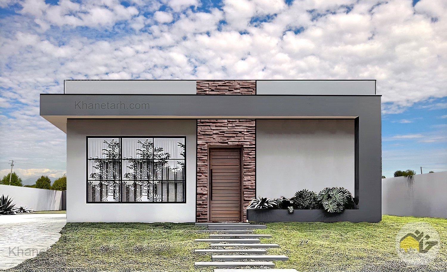 نقشه خانه روستایی