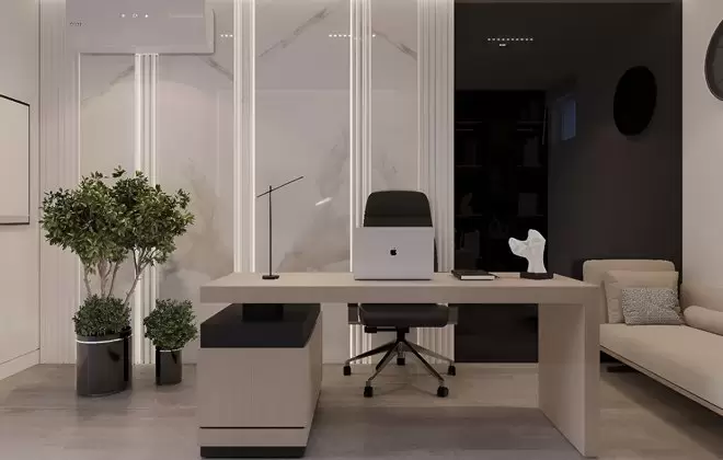 طراحی دفتر کار کوچک