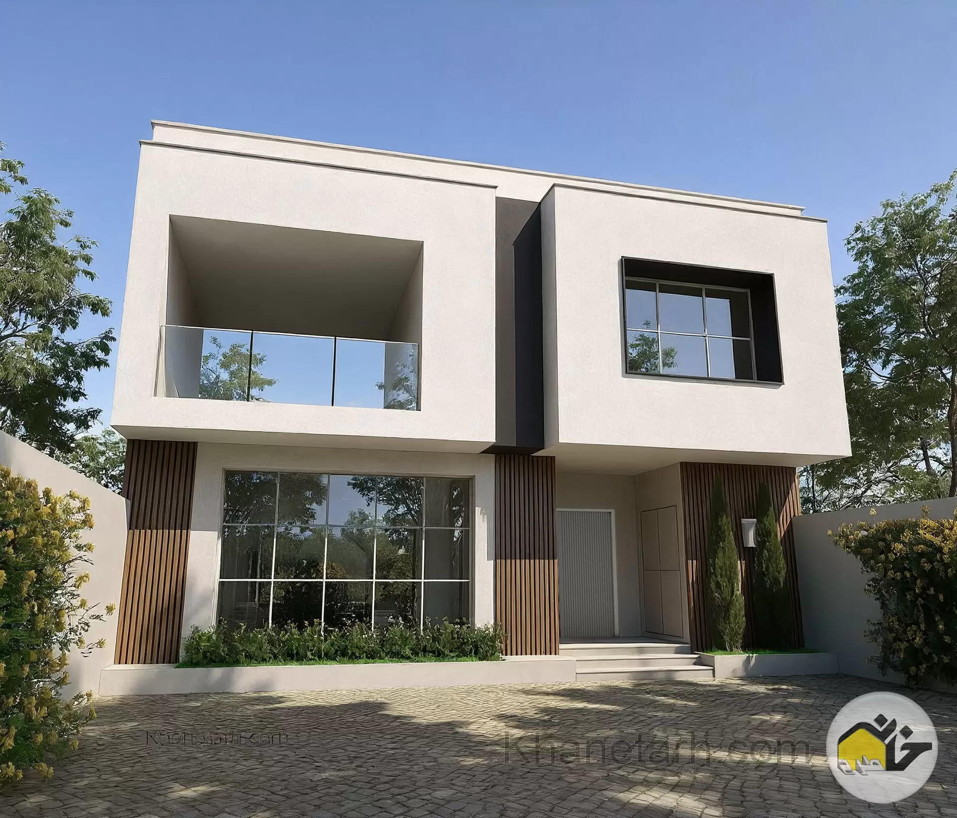 مدل خانه دوبلکس ایرانی جدید نمای خانه دوبلکس ساده ایرانی در اصفهان