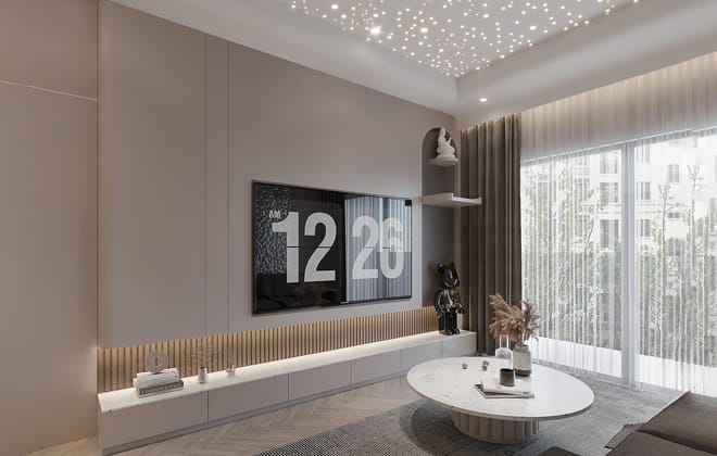 طراحی آپارتمان ۸۵ متری