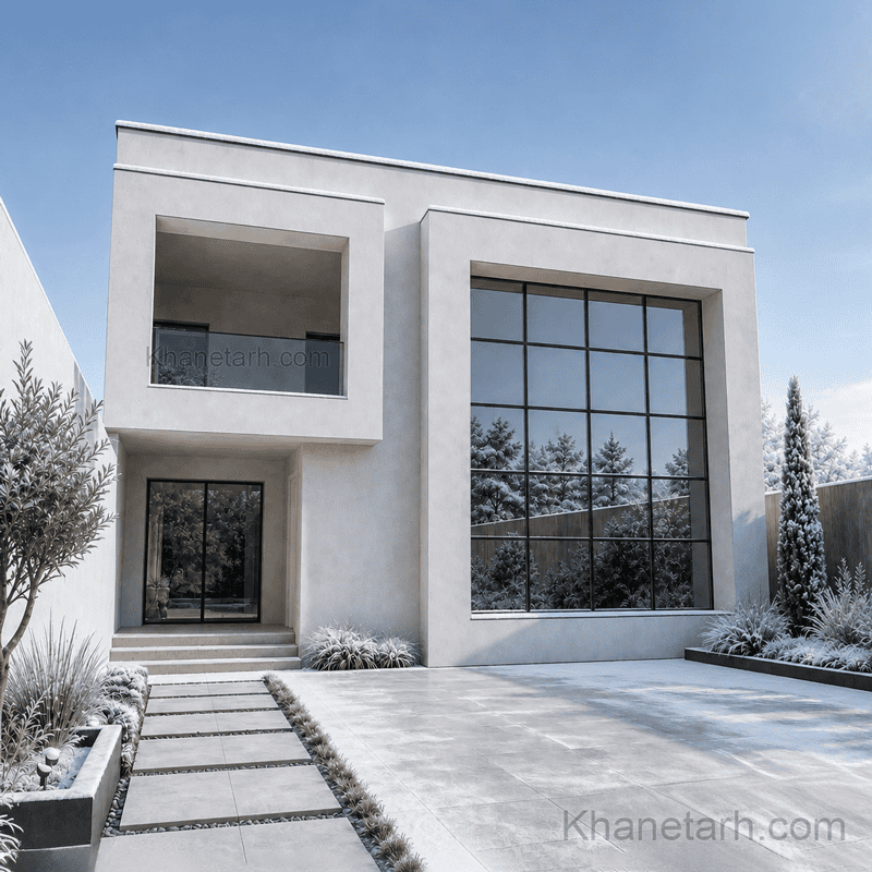 طراحی ویلا دوبلکس